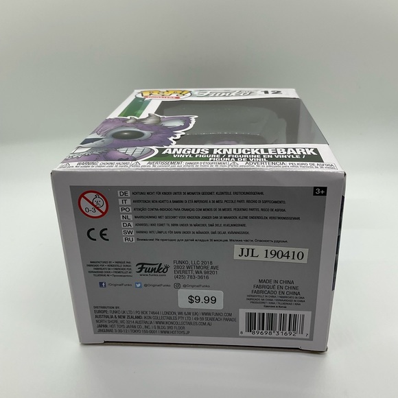 Funko Pop Monsters Wetmore Forrest Angus Knucklebark 12 Vinyl Figure Beaver - Picture 7 of 7